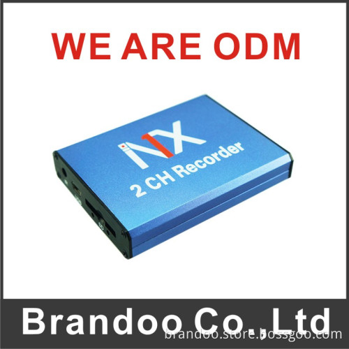 2 Channel CCTV SD DVR, Support 128GB SD Card, We Are ODM